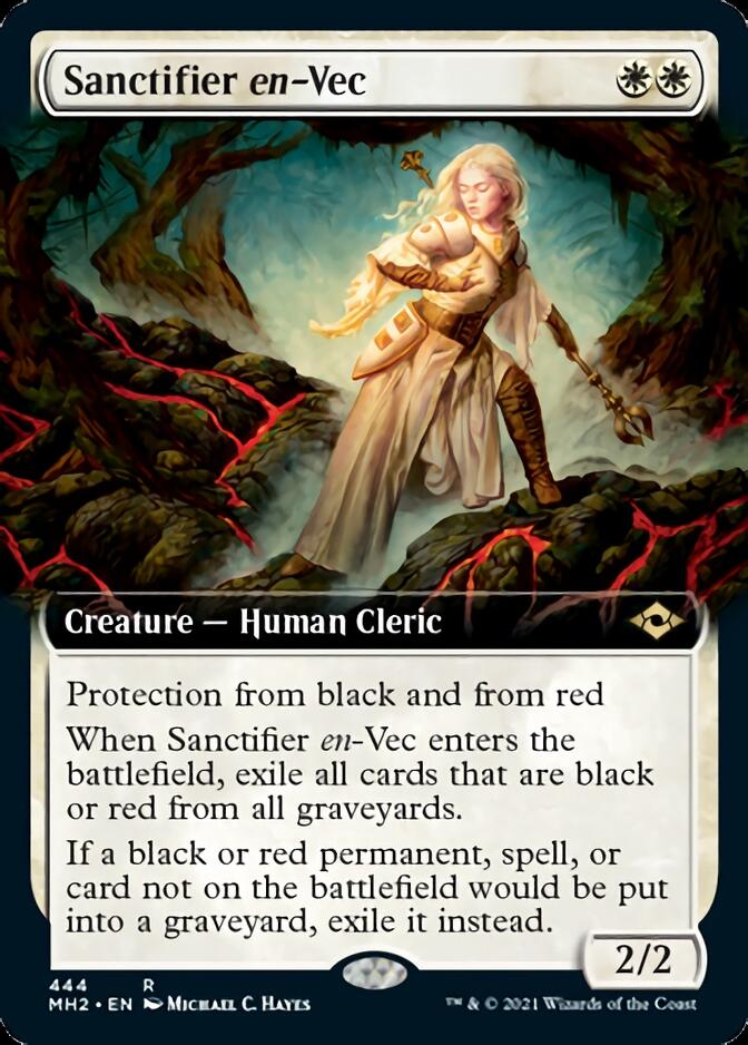 Sanctifier en-Vec (Arte extendido) [Modern Horizons 2] 