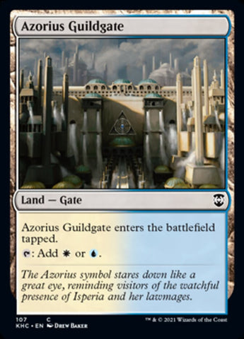 Puerta del Gremio Azorio [Comandante de Kaldheim] 