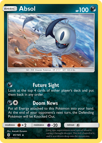 Absol (81/145) [Sol y Luna: Guardianes en ascenso] 