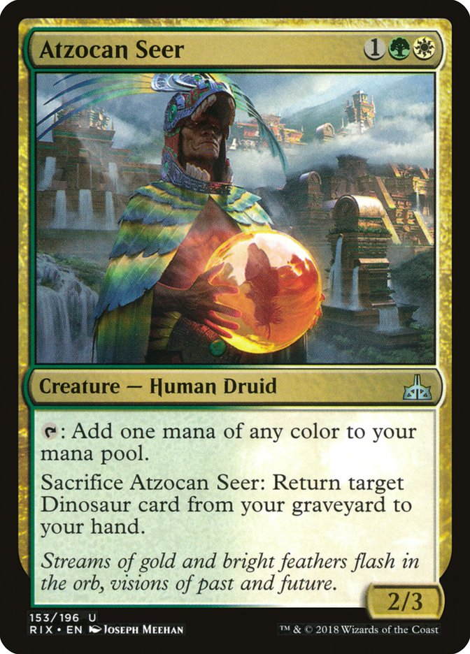 Vidente Atzocan [Rivales de Ixalan] 