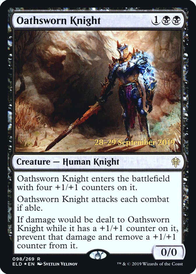 Caballero Juramentado [Promociones de Presentación del Trono de Eldraine] 