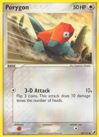 Porygon (69/115) [EX: Fuerzas invisibles] 
