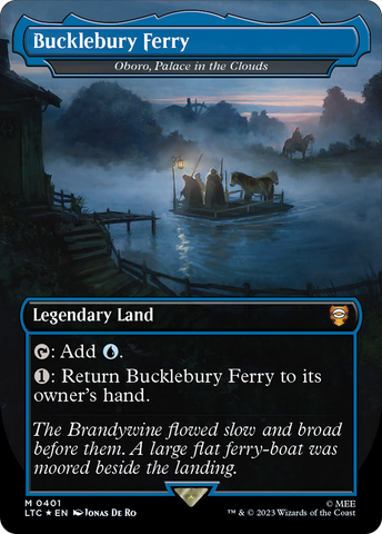 Oboro, Palacio en las Nubes - Bucklebury Ferry (Surge Foil Realms and Relics) [El Señor de los Anillos: Cuentos del Comandante de la Tierra Media] 