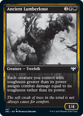 Nudo de madera antiguo [Innistrad: función doble] 