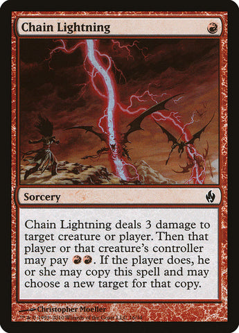 Chain Lightning [Serie Premium Deck: Fuego y Rayo] 
