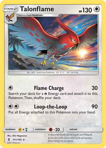 Talonflame (111/145) [Sol y Luna: Guardianes en ascenso] 
