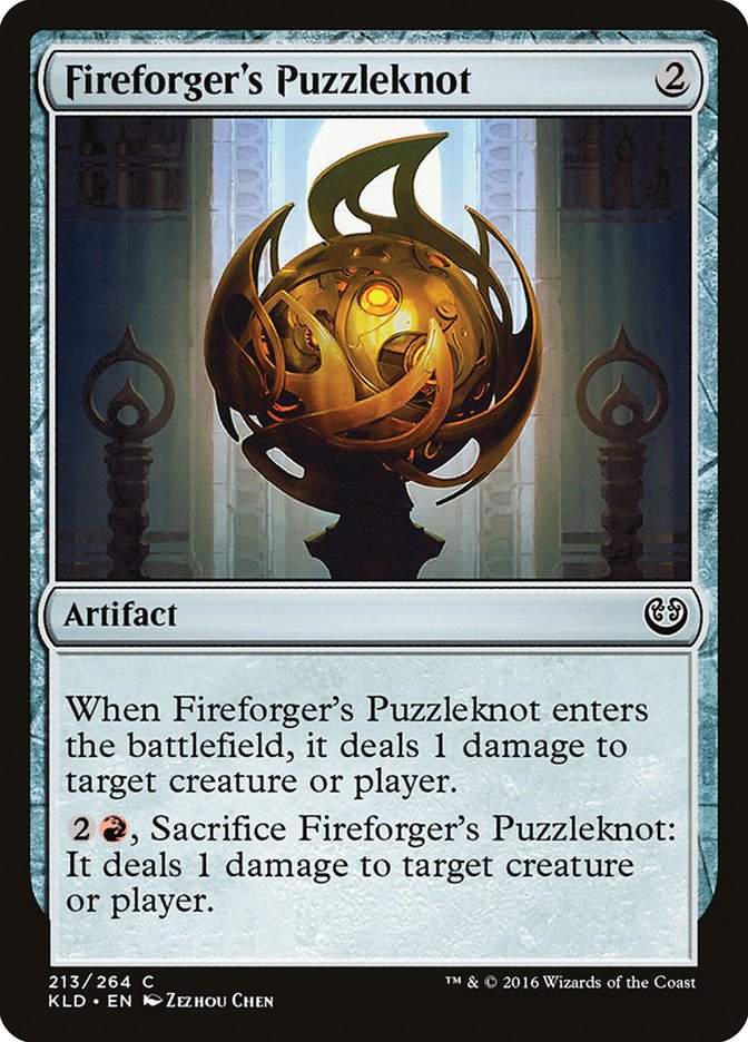 Nudo del rompecabezas del forjador de fuego [Kaladesh] 