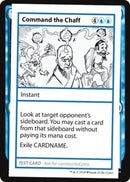 Command the Chaff (Edición 2021) [Tarjetas de prueba de juego Mystery Booster] 