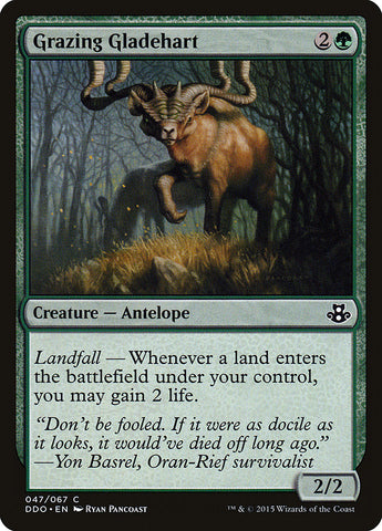 Grazing Gladehart [Mazos de duelo: Elspeth contra Kiora] 