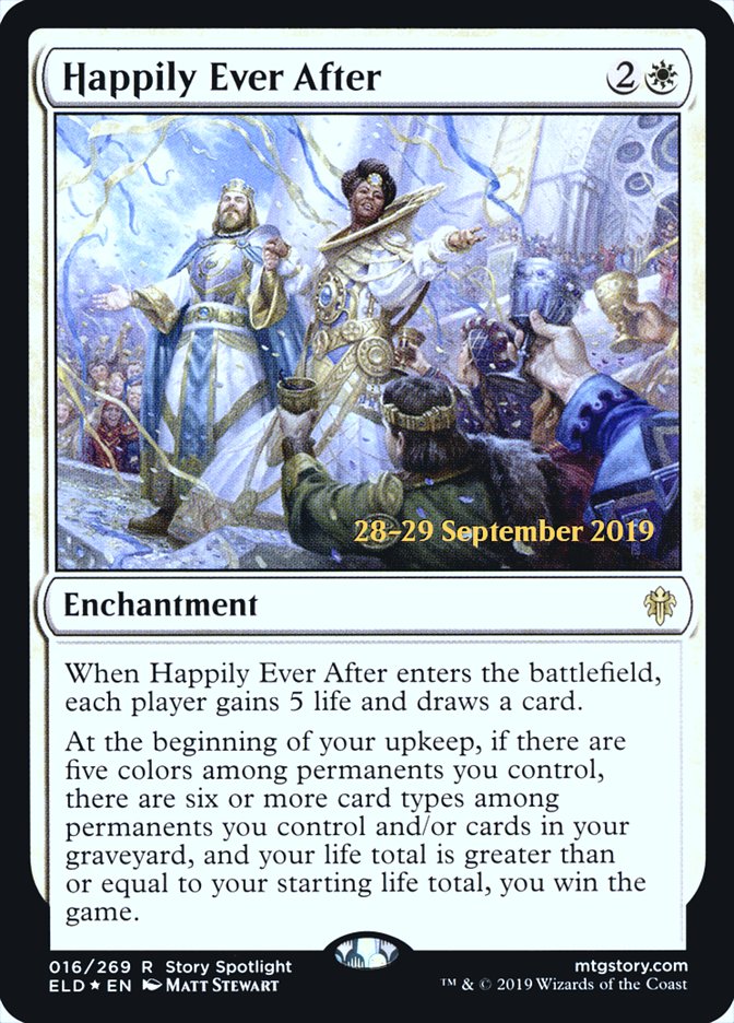 Felices para siempre [Promociones de presentación de El trono de Eldraine] 