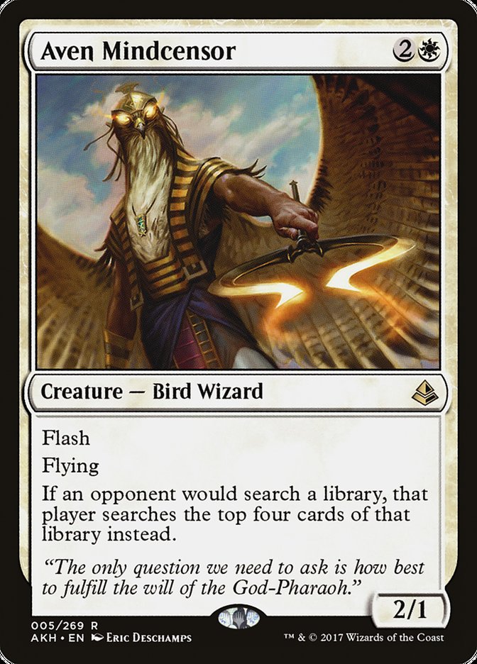 Aven Censor Mental [Amonkhet] 