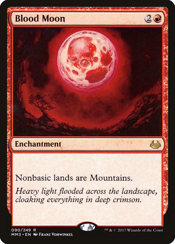 Luna de sangre [Maestros modernos 2017] 
