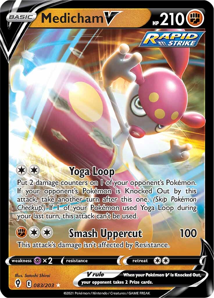 Medicham V (083/203) [Espada y escudo: cielos en evolución] 