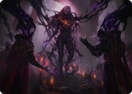 Trenzas, tarjeta artística Arisen Nightmare 1 [Serie de arte Dominaria United] 