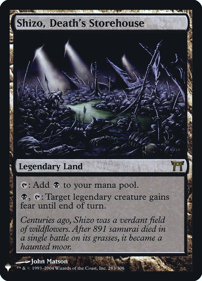 Shizo, el almacén de la muerte [Mystery Booster] 