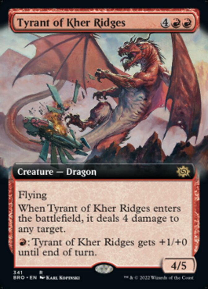 Tirano de Kher Ridges (Arte ampliado) [La guerra de los hermanos] 