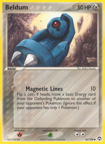 Beldum (45/108) [EX: Guardianes del poder] 