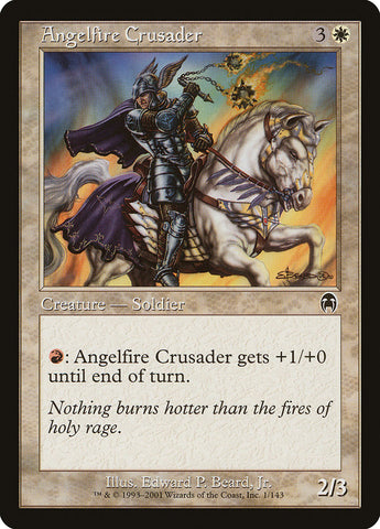 Cruzado del fuego de ángel [Apocalipsis] 