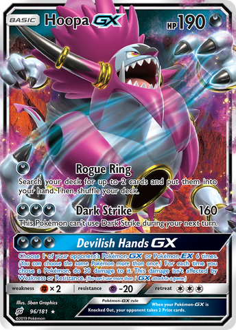 Hoopa GX (96/181) [Sol y Luna: forman equipo] 