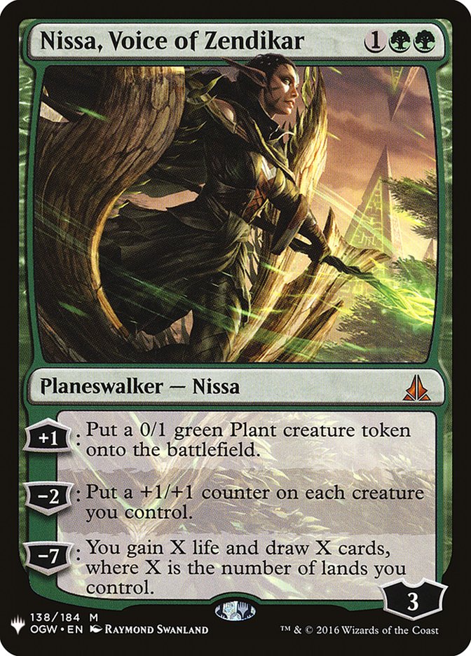 Nissa, Voz de Zendikar [Ampliador misterioso] 