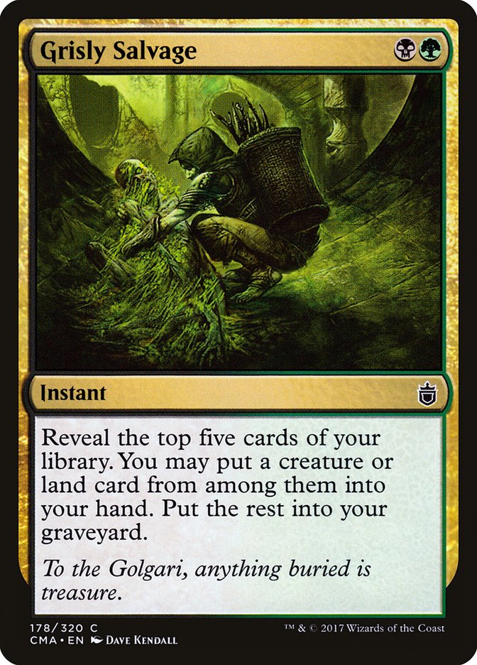 Grisly Salvage [Antología del comandante] 