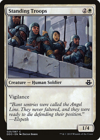 Tropas permanentes [Mazos de duelo: Elspeth contra Kiora] 