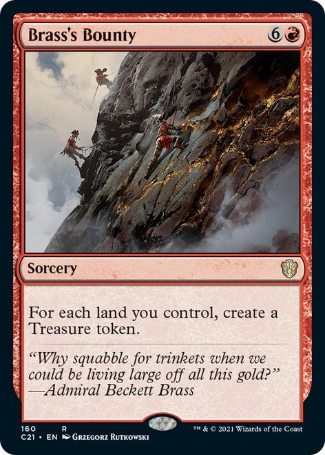 La recompensa de Brass [Commander 2021] 