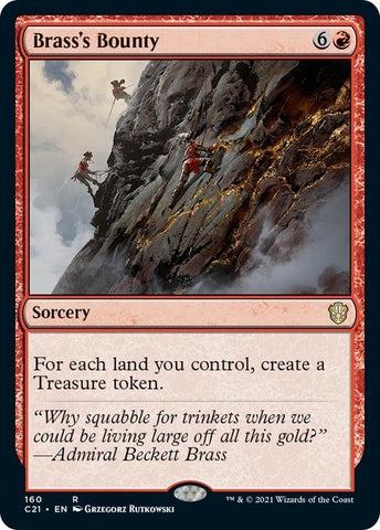 La recompensa de Brass [Commander 2021] 