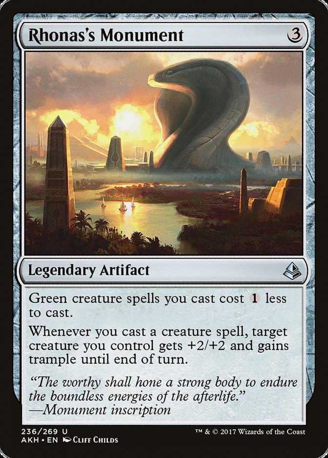 Monumento a Rhonas [Amonkhet] 