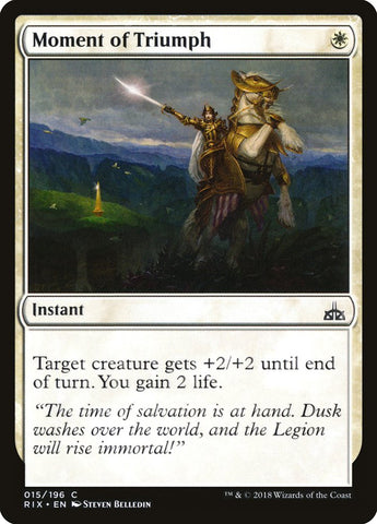 Momento de Triunfo [Rivales de Ixalan] 