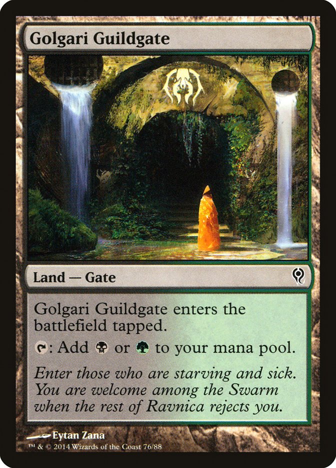 Puerta del gremio Golgari [Mazos de duelo: Jace contra Vraska] 