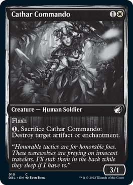 Comando cátaro [Innistrad: función doble] 