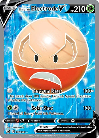 Electrodo Hisuiano V (172/196) [Espada y escudo: Origen perdido] 