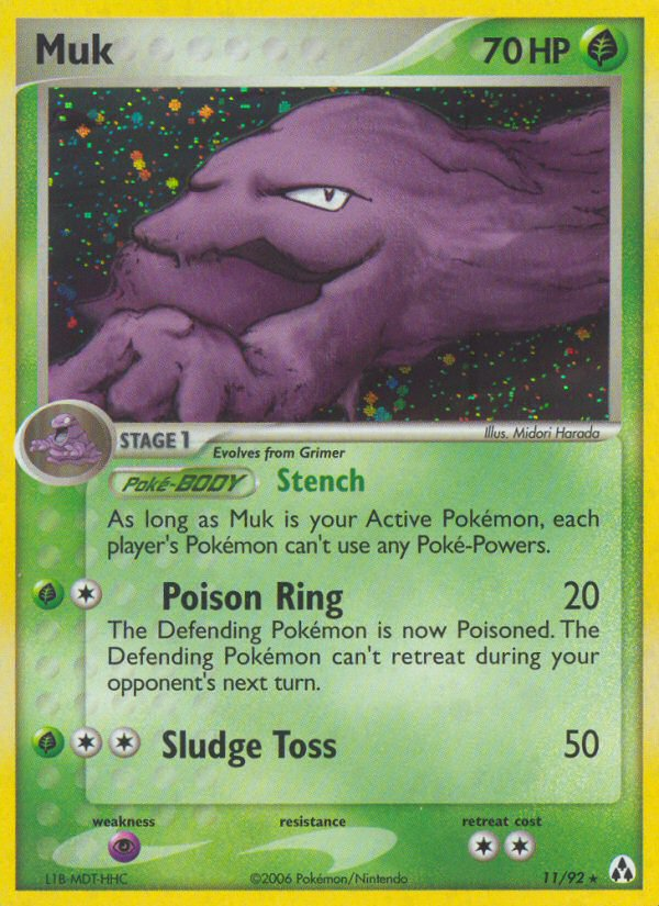 Muk (11/92) [EX: Creador de leyendas] 