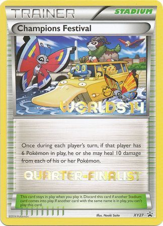 Champions Festival (XY27) (Cuartofinalista de 2014) [XY: Black Star Promos] 
