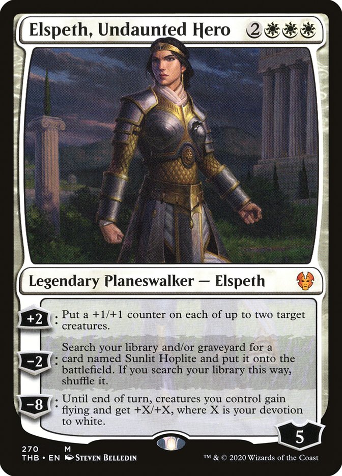 Elspeth, héroe impávido [Theros más allá de la muerte] 