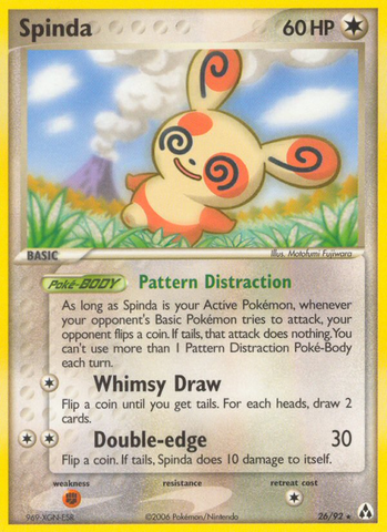 Spinda (26/92) [EX: Creador de leyendas] 