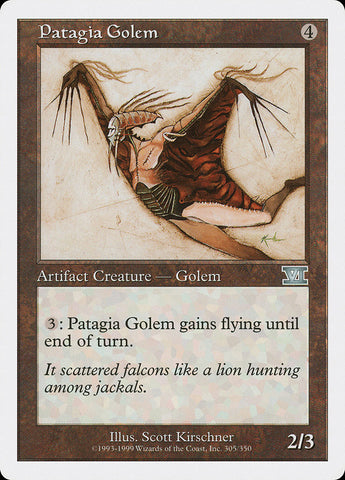 Patagia Golem [Clásica Sexta Edición] 