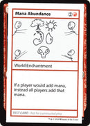 Abundancia de maná (edición 2021) [Tarjetas de prueba de juego Mystery Booster] 
