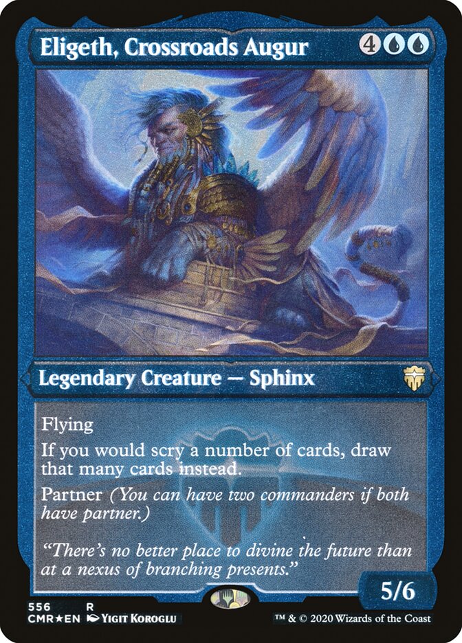 Eligeth, Crossroads Augur (Grabado) [Commander Legends] 
