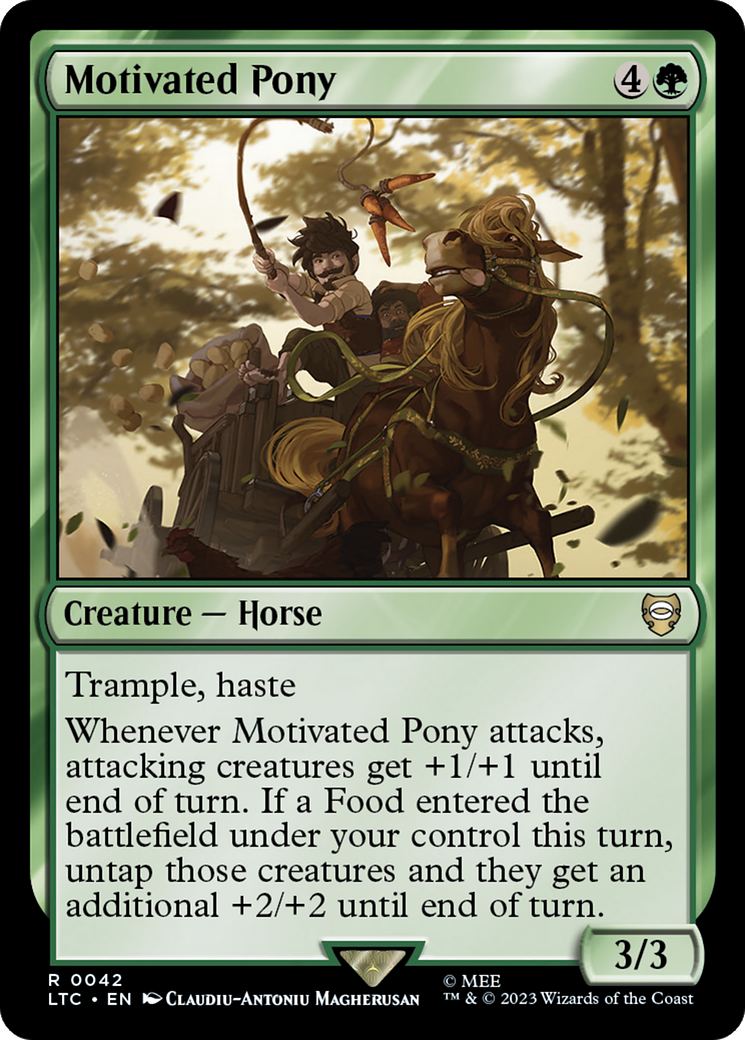 Pony motivado [El Señor de los Anillos: Cuentos del Comandante de la Tierra Media] 