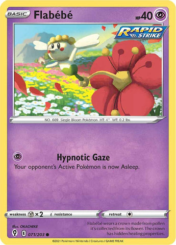 Flabebe (071/203) [Espada y escudo: cielos en evolución] 