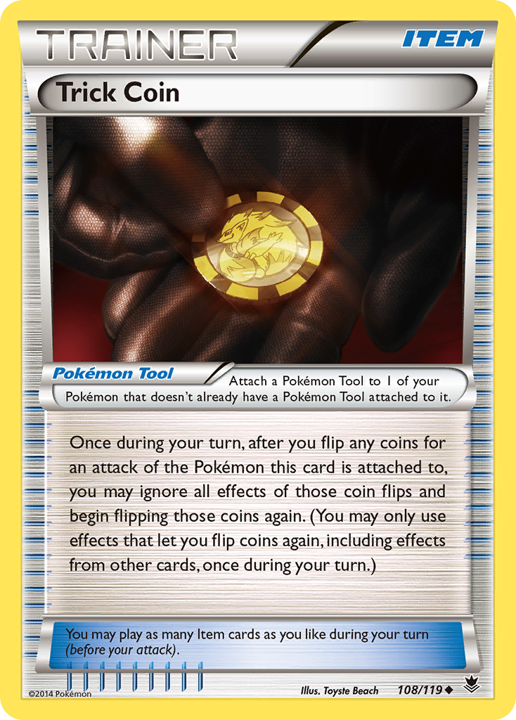 Moneda truco (108/119) [XY: Fuerzas fantasma] 