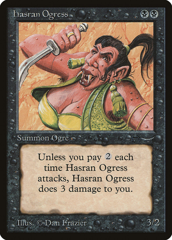 Hasran Ogress (coste de maná ligero) [Las mil y una noches] 