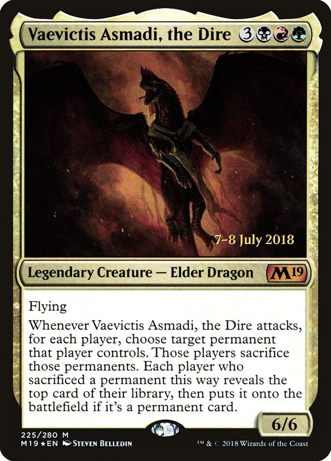 Vaevictis Asmadi, the Dire [Promociones de presentación de la colección principal 2019] 