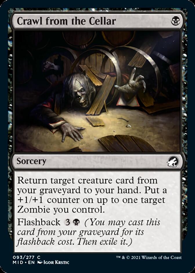 Arrastrándose desde el sótano [Innistrad: Caza de medianoche] 