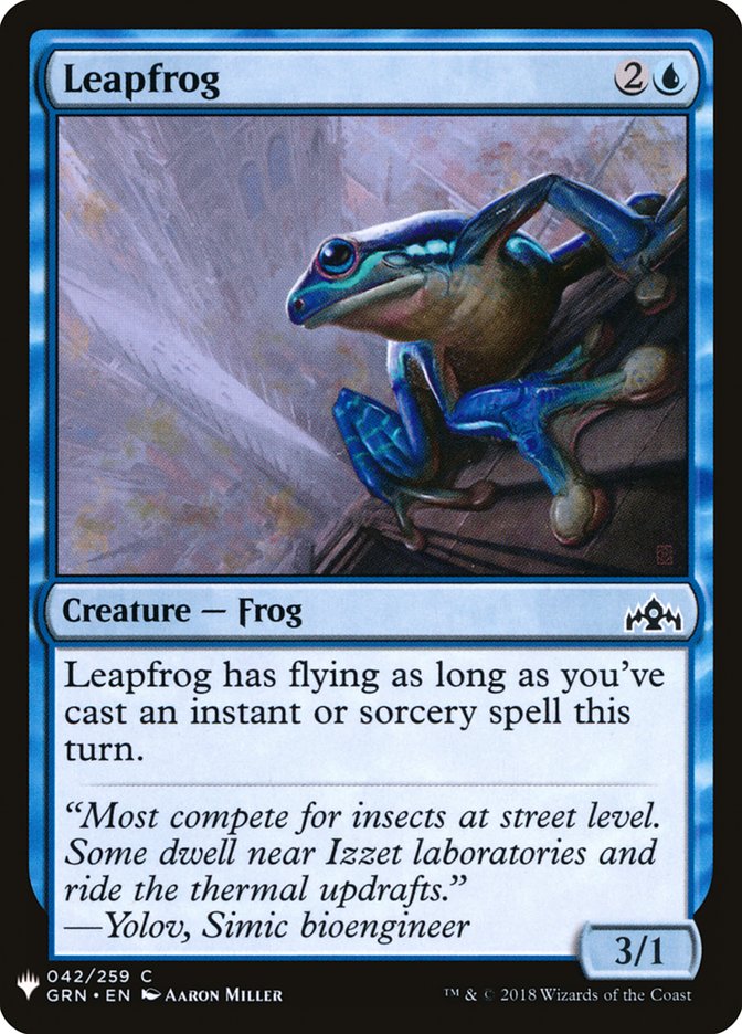 Leapfrog [potenciador misterioso] 