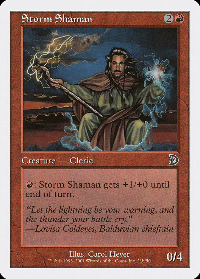 Storm Shaman (masculino) [Deckmasters] 