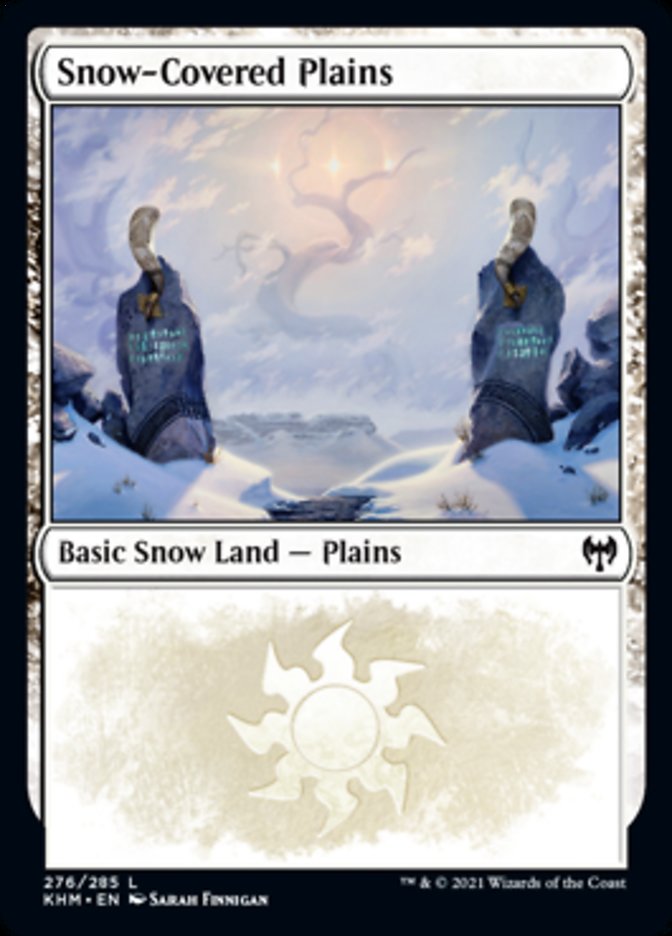 Llanuras cubiertas de nieve (276) [Kaldheim] 