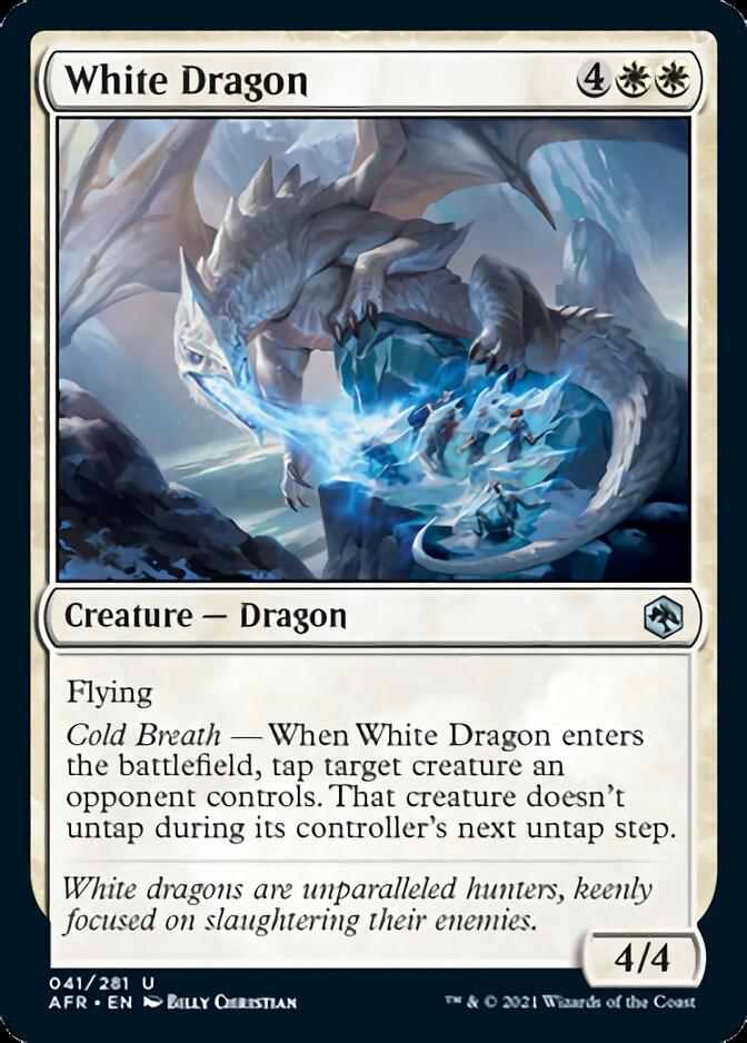 Dragón Blanco [Dragones y Mazmorras: Aventuras en los Reinos Olvidados] 